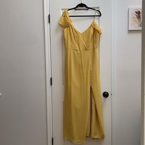 After Six Bridesmaid. Style 1517 size 18, Marigold